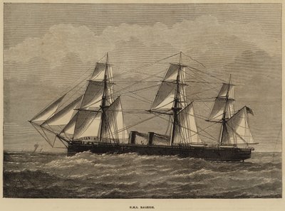 HMS Raleigh alkotó: Henry Spernon Tozer