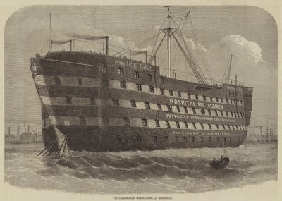 A Dreadnought Kórházhajó, Greenwichben alkotó: Henry Spernon Tozer