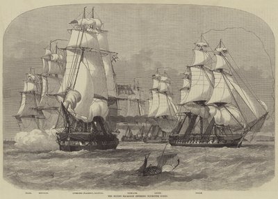 A repülő osztag belép a Plymouth Soundba alkotó: Henry Spernon Tozer