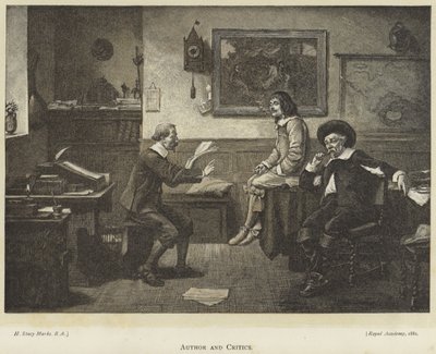 Szerző és kritikus alkotó: Henry Stacey Marks