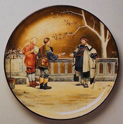 Justice, Shakespeare "Az ember hét korszaka" című művének illusztrációja, a Minton