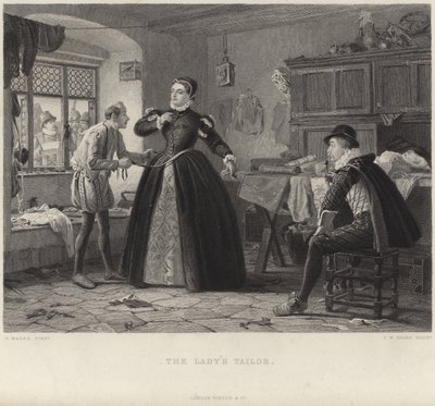A hölgy szabója alkotó: Henry Stacey Marks