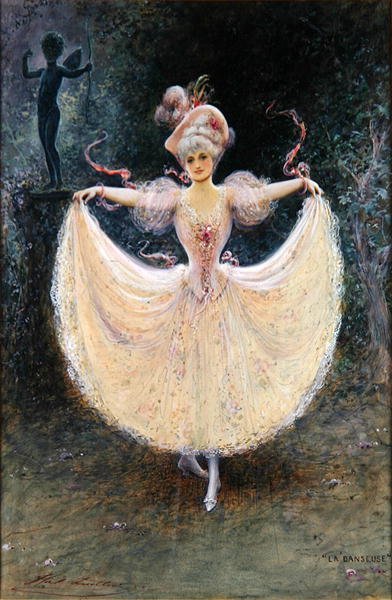 A táncosnő alkotó: Henry Stephen (b.1861 fl.1880 1925) Ludlow