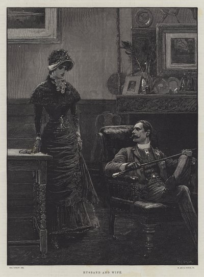 Házasok voltak, Walter Besant és James Rice alkotó: Henry Stephen Ludlow