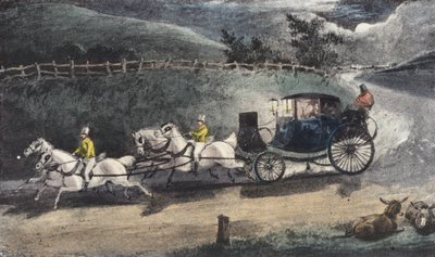 "Fény jöjjön, fény menjen!" (litográfia) alkotó: Henry Thomas (after) Alken