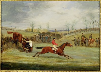 Egy akadályverseny, egy újabb sövény alkotó: Henry Thomas Alken