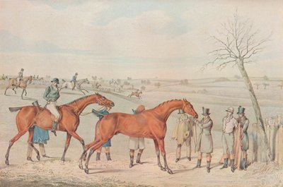 Egy akadályverseny: A győztes, 1827 alkotó: Henry Thomas Alken