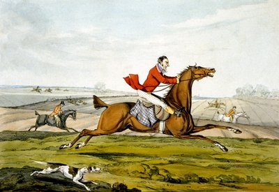 Champing at the Bit, a „Kvalifikált lovak és minősíthetetlen lovasok” sorozatból alkotó: Henry Thomas Alken