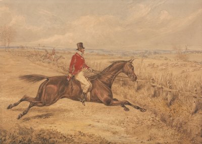 Ökörkerítés töltése alkotó: Henry Thomas Alken