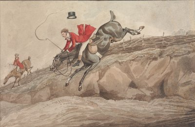 „Megtenni a dolgot: és a dolog megtörtént:” a lefelé ugrás végrehajtása alkotó: Henry Thomas Alken