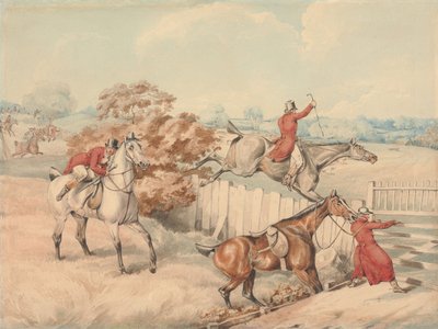 Rókavadászat: az ugrás alkotó: Henry Thomas Alken