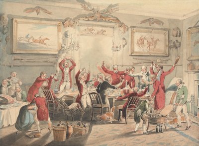 Rókavadászat: A köszöntő alkotó: Henry Thomas Alken