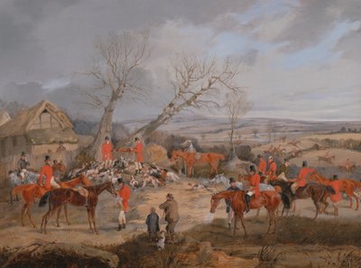 Vadászjelenet: A gyilkosság alkotó: Henry Thomas Alken