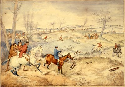Vadászjelenetek: Tally-Ho alkotó: Henry Thomas Alken