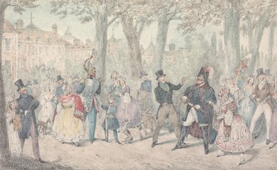 Illusztráció R.S. Surtees „Jorrocks kirándulásai és mulatságai” című művéhez: „Jorrocks úr elhatárolódik a yorkshire-i férfitól” alkotó: Henry Thomas Alken