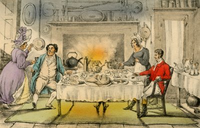 Mr Jorrocks vadászreggeli: szörnyű meglepetés, 1838 alkotó: Henry Thomas Alken