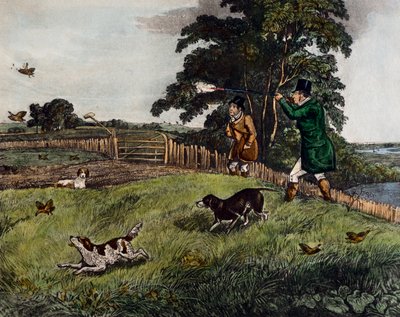 Fogolyvadászat alkotó: Henry Thomas Alken