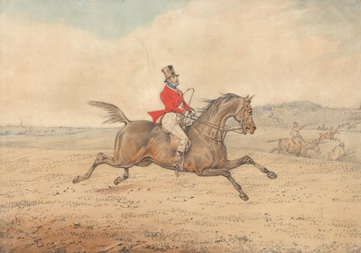 „Nehézségekkel lovagolni” alkotó: Henry Thomas Alken