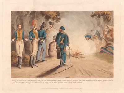 Hét darabból álló sorozat: [Katonai felfedezések] alkotó: Henry Thomas Alken