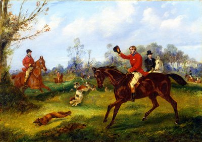 A lelet, 1840 körül alkotó: Henry Thomas Alken