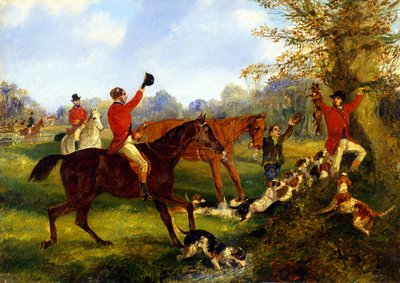 A befejezés, 1840 körül alkotó: Henry Thomas Alken