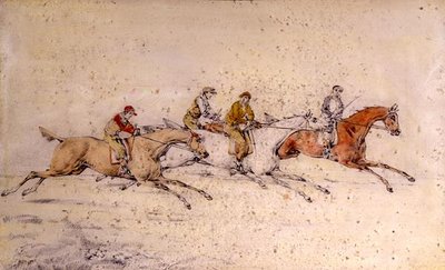 Az első két másodperc (ceruza, akvarell) (85460 pár) alkotó: Henry Thomas Alken