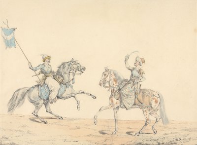Két török lovas alkotó: Henry Thomas Alken