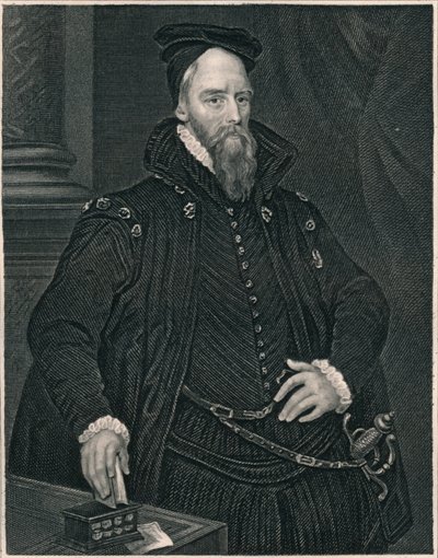 Ambrose Dudley, Warwick grófja, 19. század eleje-közepe. alkotó: Henry Thomas Ryall