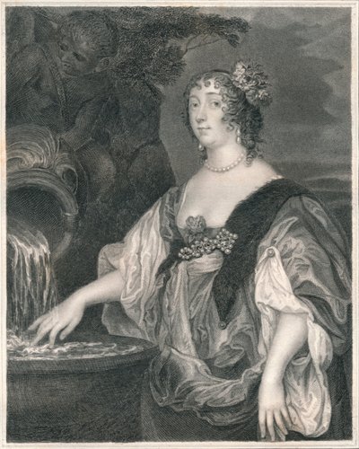 Lucy Percy, Carlisle grófnője, 1635-1637, 19. század eleje-közepe. alkotó: Henry Thomas Ryall