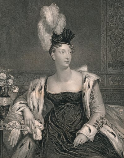 Charlotte hercegnő, Wales, 1817, 19. század eleje-közepe. alkotó: Henry Thomas Ryall