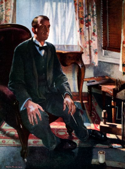 Önarckép, 1909, 1926 alkotó: Henry Tonks
