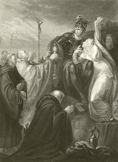 Szent Ágoston Ethelbert előtt alkotó: Henry Tresham