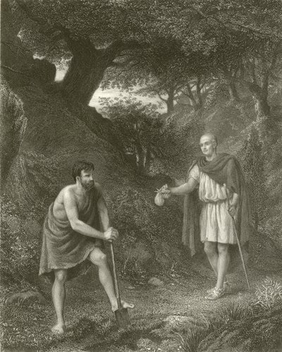 Timon és Flavius alkotó: Henry Wallis