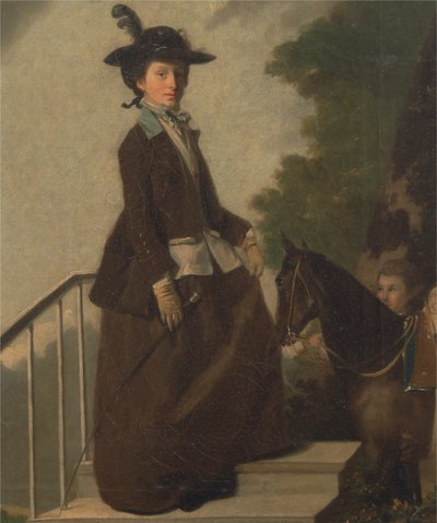 Elizabeth Bridgman, a művész nővére alkotó: Henry Walton