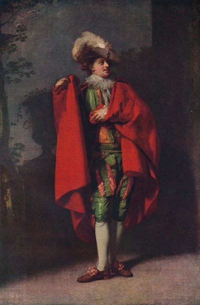 John Palmer, mint Almaviva gróf a Spanyol borbélyban, 1779, 1917 alkotó: Henry Walton
