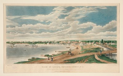 Kilátás Genfre, Ontario megye, N.Y. alkotó: Henry Walton