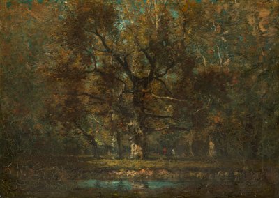 Tölgyfa, 1895. alkotó: Henry Ward Ranger
