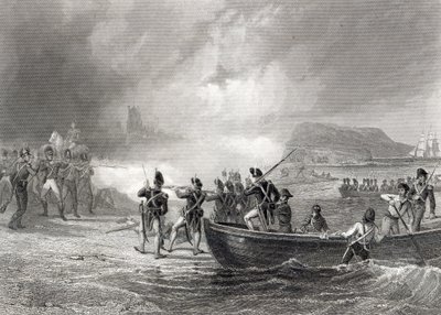 A francia flotta kísérlete a partraszállásra a corki Bantry-öbölben 1796-ban alkotó: Henry Warren