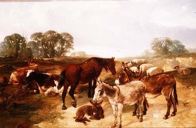 Összejövetel a Hampstead Heath-en alkotó: Henry Weekes