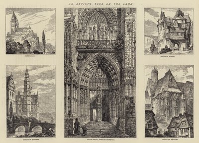 Egy művész túrája a Lahnon alkotó: Henry William Brewer