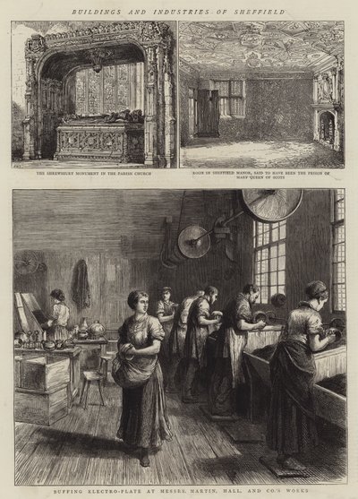 Sheffield épületei és iparágai alkotó: Henry William Brewer