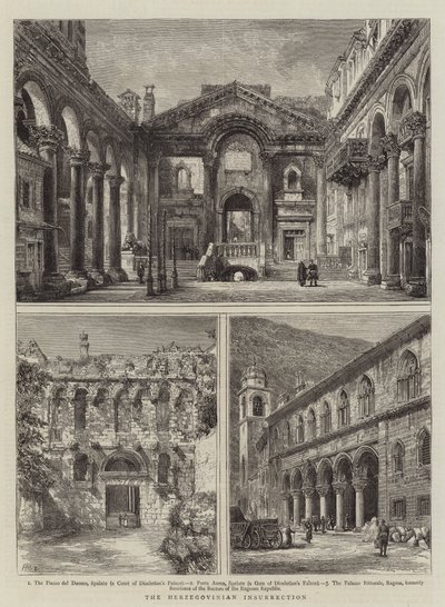 A hercegovinai felkelés alkotó: Henry William Brewer
