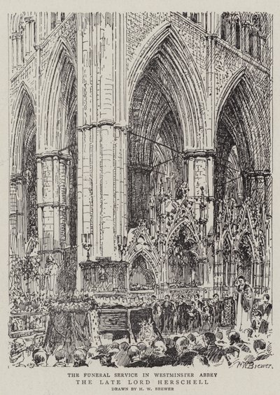 A néhai Lord Herschell alkotó: Henry William Brewer