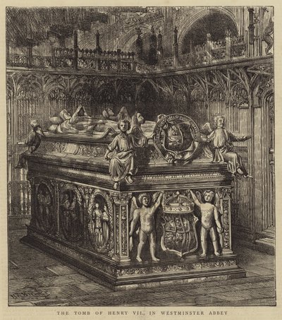 VII. Henrik sírja a Westminster apátságban alkotó: Henry William Brewer