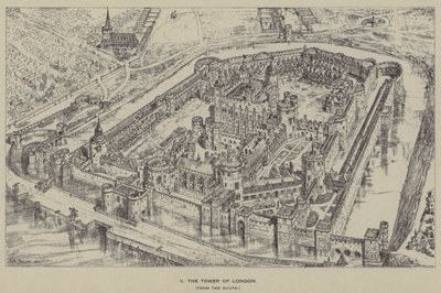 A londoni Tower délről alkotó: Henry William Brewer
