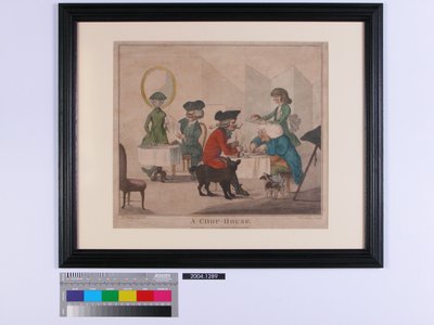 A Chop House, 1781 alkotó: Henry William Bunbury