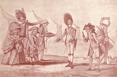 Látogatás a táborba, 1800-1810, 1909 alkotó: Henry William Bunbury