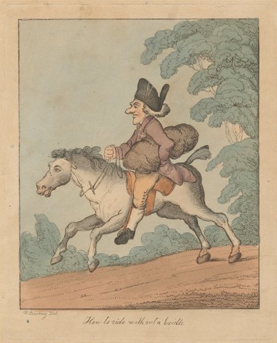 Hogyan lovagoljunk kantár nélkül alkotó: Henry William Bunbury