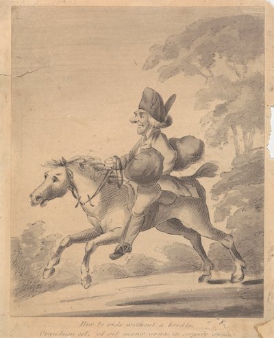 Hogyan lovagoljunk kantár nélkül alkotó: Henry William Bunbury