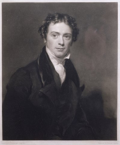 Michael Faraday (1791-1867) portréja, amelyet Samuel Cousins (1801-87) metszett, 1830 alkotó: Henry William Pickersgill